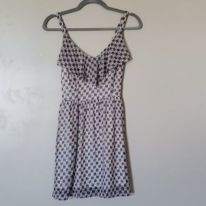 Bar III Ruffle Front Geo Print Dress Size XS